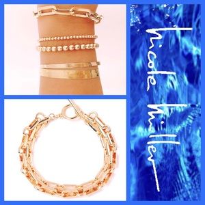 NEW Nicole Miller Bracelet Stack